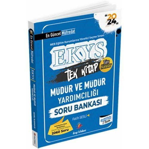 2024 EKYS Tüm Dersler Soru Bankası Dizgi Kitap