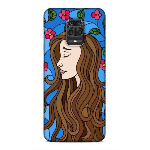 Xiaomi Redmi Note 9S Uyumlu Kılıf Face'X 11 Tam Koruma Uzun Saçlı