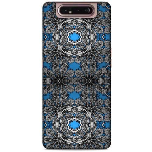 Samsung Galaxy A80 Uyumlu Kılıf Mavi Delisi (35) Fit Design Kılıf Bölgesel