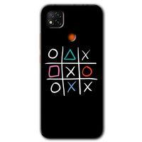 MRCİLETİSİM Xiaomi Redmi 9c Kılıf Kapak - Sauce +Hayalet Ekran Yandan Gözükmez