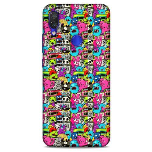 Graffitix (34) Desenli Silikon Kapak Xiaomi Redmi Note 7 Pro Kılıf