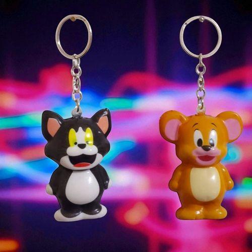 2 ADET MİNİ TOM VE JERRY SUKUŞİ ANAHTARLIK DUYUSAL OYUNCAK TOM VE JERRY OYUNCAKLARI YILBAŞI HEDİYESİ
