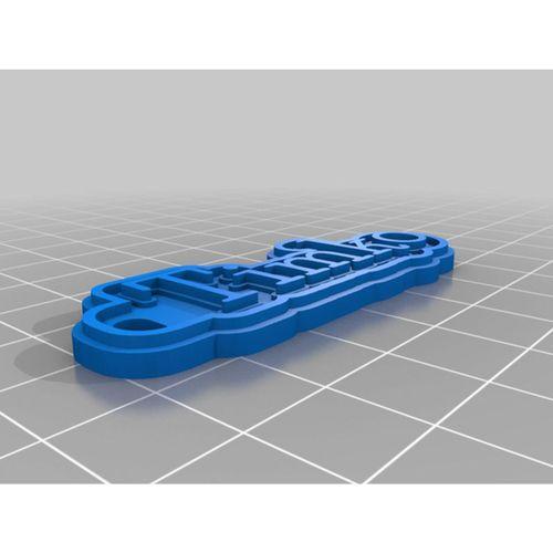 Kişiselleştirilmiş Çok Satırlı Etiket veya Anahtarlık 3D Baskı (Bu ürün Sadece Plastik parçadır - Almadan Önce Soru Sorabilirsiniz)