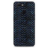 Oppo Ax7 Kılıf Dragons (4) Koruma Kılıfı Ejderha Skin Lacivert