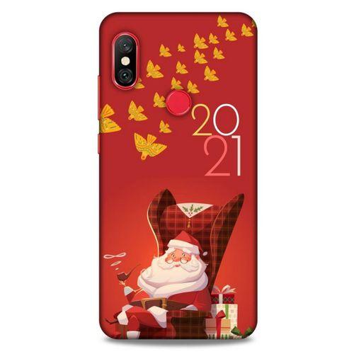 Yılbaşı Süsleri 03 Xiaomi Redmi Note 6 Pro Kılıf Silikon Kapak
