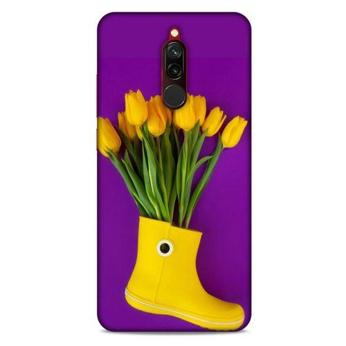 Xiaomi Redmi 8 Uyumlu Kılıf Mor Delisi (44) Tough Armor Kılıf Bot