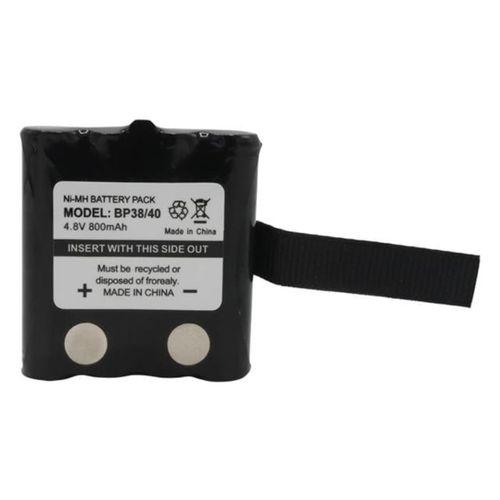 PowerMaster BP38/40 NI-MH 4.8 Volt 800mAh Cobra Telsiz Pili Şarj Edilebilir Şarjlı 4xAAA