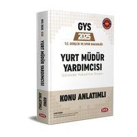 2025 GYS Gençlik ve Spor Bakanlığı Yurt Müdür Yardımcısı Konu Anlatımlı Hazırlık Kitabı Data Yayınları