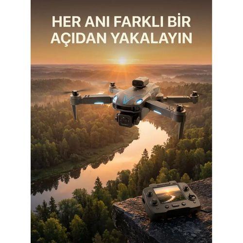 Ekranlı Kumandalı Çift Kameralı Drone İle Havadan Çekim