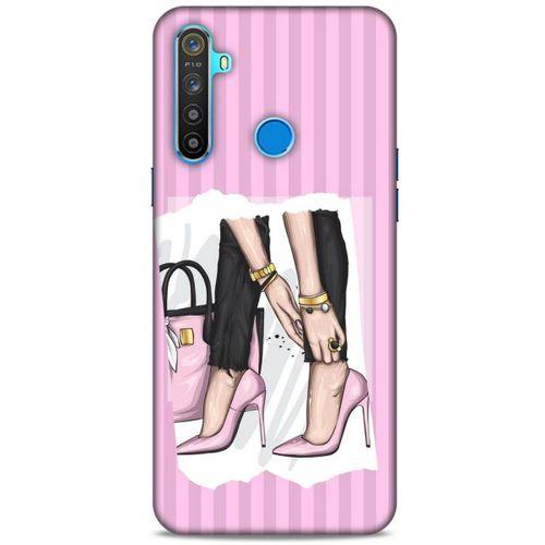 Sokak Modası 41 Oppo Realme 5i Kılıf Desenli Silikon