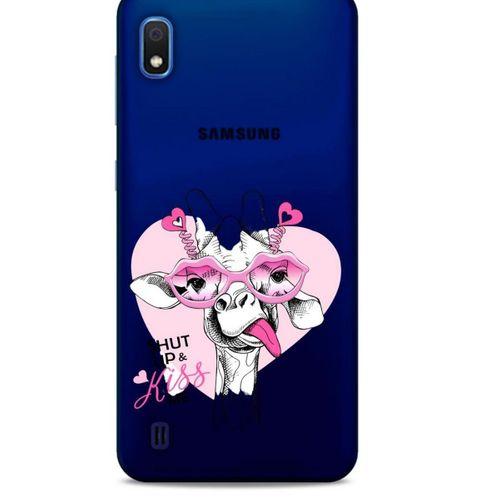 Zoologix (14) Samsung Galaxy A10 Şeffaf Kılıf Silikon Desenli
