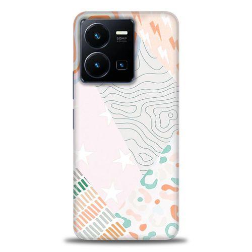 Tecno Spark Go 2023 Kılıf HD Baskılı Kılıf - Çok Renkli + Tam Ekran Koruyucu