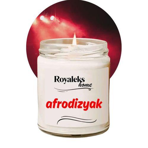 Doğal Özel Seri Kokulu Dekoratif Kavanoz Mum 210 cc - Afrodizyak - RYL