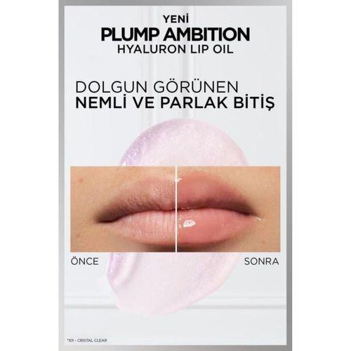 L'Oréal Paris Plump Ambition Hyaluron Lip Oil Besleyici ve Nemlendirici Dudak Parlatıcısı - 380 Rouge In Love