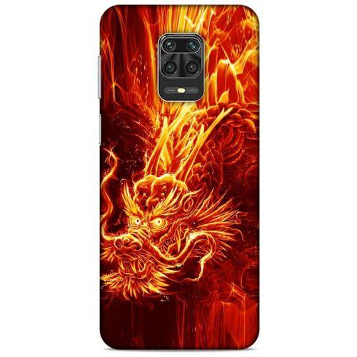 Xiaomi Redmi Note 9 Pro Kılıf Dragons (12) Koruyucu Silikon Ateş Ejderhası
