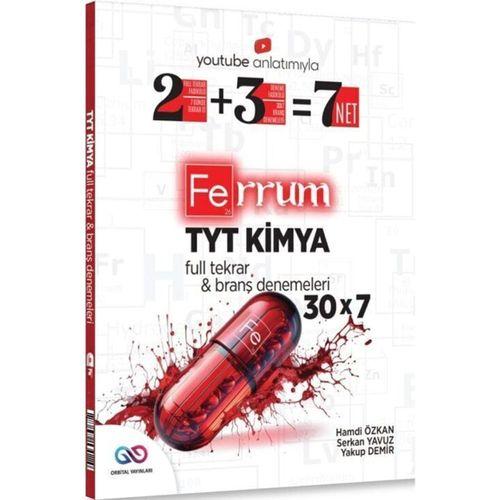 TYT Kimya Ferrum 30 x 7 Branş Denemeleri Orbital Yayınları