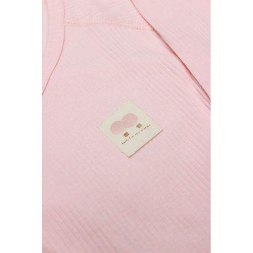 Organic Modal Flying Balloons Kruvaze Uzun Kol Body Bs17121 Pembe