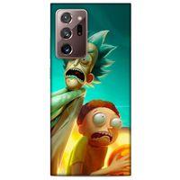 Samsung Galaxy Note 20 Ultra Uyumlu Kılıf Rick And Morty (24) Darbe Emici Kılıf Frank Palicky