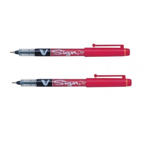 PILOT V SİGNPEN KIRMIZI İMZA KALEMİ ( 3 Adet )
