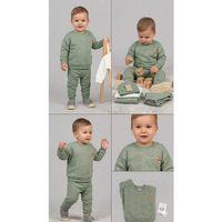 6/24 Ay Ayıcık Armalı Baskılı Bebek Takımı