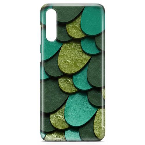 Samsung Galaxy A50s Kılıf Yeşilin 50 Tonu Arka Kapak Koruma Desenli Full Koruyucu