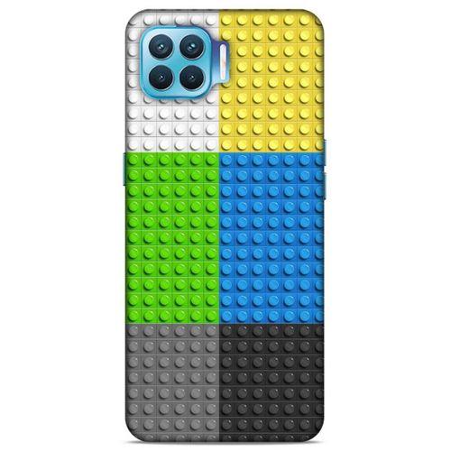 Lopard Oppo Reno 4 Lite Uyumlu Kılıf BloX (10) Full Koruma Kılıfı Karışık Çok Renkli