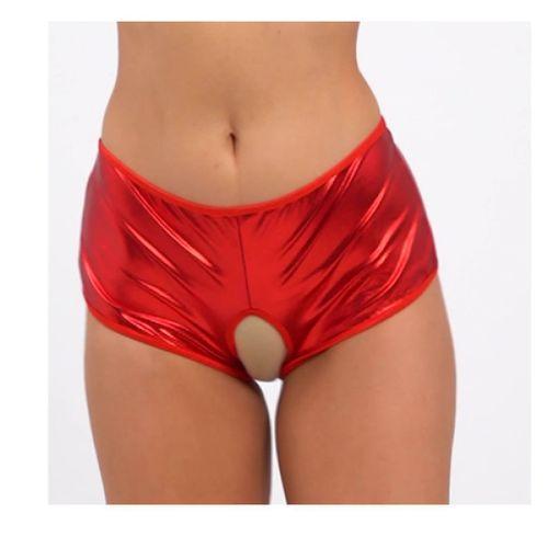 Fantezi Özel Bölgeleri Açık Parlak Külot