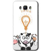 Samsung Galaxy J7 2016 HD Baskılı Kılıf + 9D Tam Ekran Koruyucu - İdea Lamp