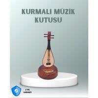Enstrüman Figürlü Melodi Çalan Dekoratif Müzik Kutusu