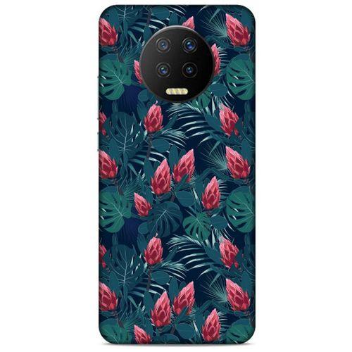 Lopard İnfinix Note 7 Uyumlu Kılıf Botanix (17) Tasarım Kılıf