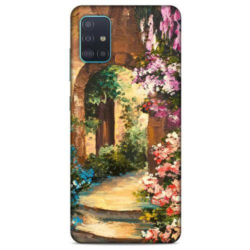 Cityx (50) Samsung Galaxy A51 Kılıf Silikon Kapak Desenli