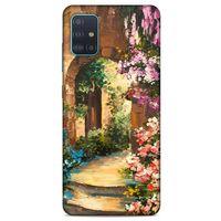 Cityx (50) Samsung Galaxy A51 Kılıf Silikon Kapak Desenli