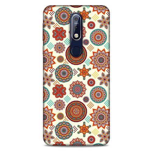 Ethnic Culture (41) Nokia 7.1 Kılıf Silikon Kapak Desenli