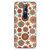 Ethnic Culture (41) Nokia 7.1 Kılıf Silikon Kapak Desenli