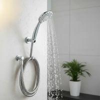 Yağmur Damlama Sistemli Banyo Duş Başlığı Armatürü Fiskiyesi