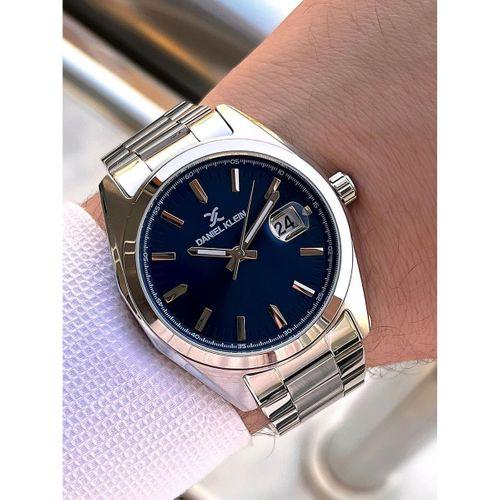 Daniel Klein Klasik Erkek Kol Saati Çelik Kordon 3 ATM Suya Dayanıklı Bileklik Hediyeli VS.BLKT.0602