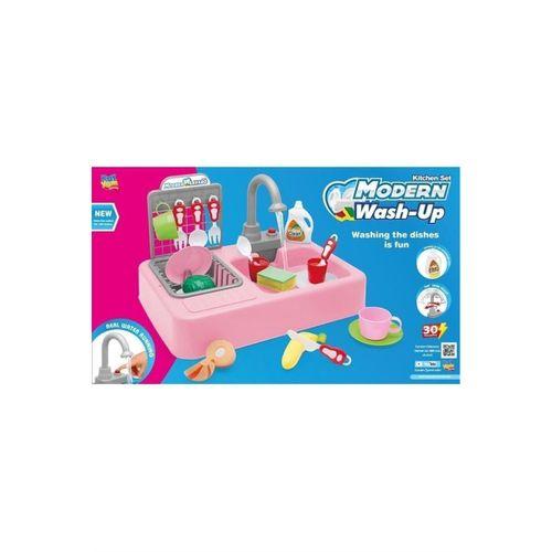KAY-7020 MODERN PILLI LAVABO PEMBE -VRD