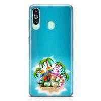 Samsung Galaxy A60 Kılıf Terlik Gözlük Dondurma Arka Kapak Koruma Desenli Full Koruyucu