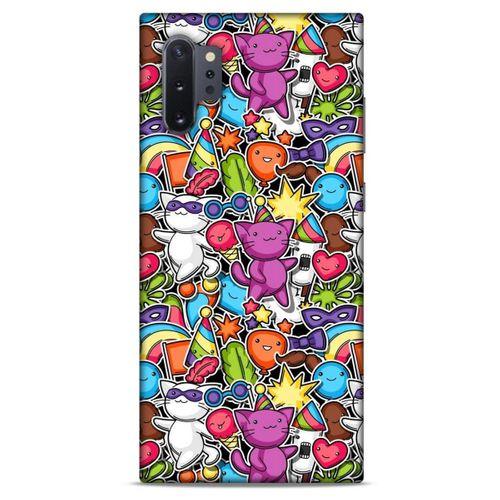 Samsung Galaxy Note 10 Plus Kılıf Japonya (16) Kalın Kılıf Japon Pokemon