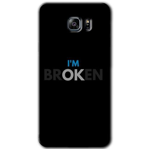 Samsung Galaxy Note 5 HD Baskılı Kılıf + 9D Tam Ekran Koruyucu - Im Broken