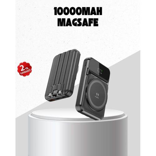 15w Kablosuz Şarj Özellikli 10000 Mah Powerbank – Type-c Hızlı Şarj