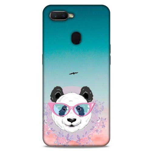 Animax Gözlüklü Panda Oppo Ax7 Kılıf Desenli Silikon