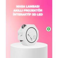 360° Döndürülebilir Yıldızlı Gökyüzü Projeksiyon Gece Lambası