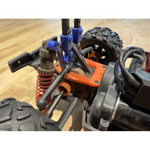 Latrax Teton 7530 Diferansiyel Muhafaza (Arka) Onarım Braketi Traxxas - 6904226 (Bu ürün Sadece Plastik parçadır - Almadan Önce Soru Sorabilirsiniz)