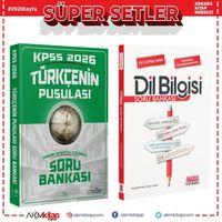 CBA Akademi 2026 KPSS Türkçenin Pusulası ve AKM Dil Bilgisi Soru Bankası Seti 2 Kitap
