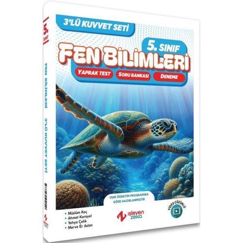 5. Sınıf Fen Bilimleri 3 lü Kuvvet Serisi Seti İşleyen Zeka
