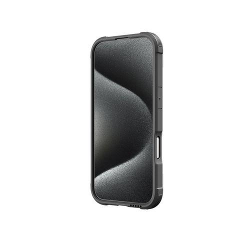 Apple iPhone 16 Pro Kılıf M-safe Şarj Özellikli Airbagli Raptic Shield Serisi Şeffaf Arka Yüzey Kapak