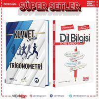 Aktif Trigonometri ve AKM Dil Bilgisi Soru Bankası Seti 2 Kitap