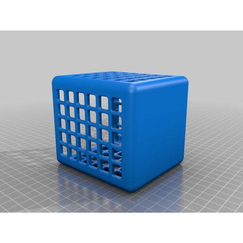 Kare Kalem Kupası Dikdörtgen Delikler ile (Bu ürün Sadece Plastik parçadır - Almadan Önce Soru Sorabilirsiniz)