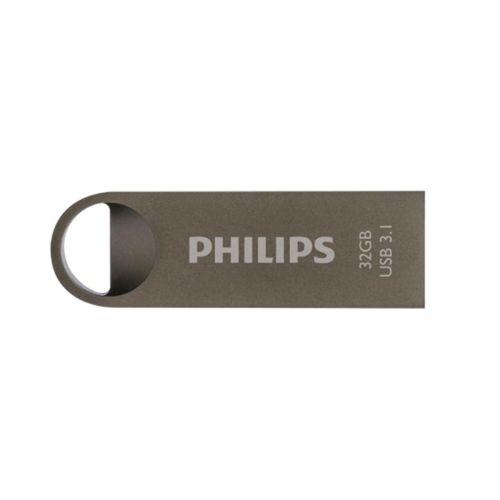PHILIPS FM32FD165B, 32GB, USB 3.1, Moon, Uzay Grisi, Flash Disk